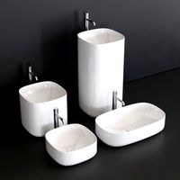 Washbasin Scarabeo Ceramiche Moon art.5501 art.5502 art.5503 art.5510