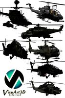 Military helicopter collection