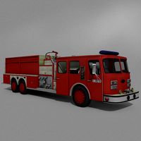 E-One Fire Engine