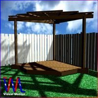 Pergola10 Corner Freestanding