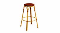 Barstool bamboo wooden