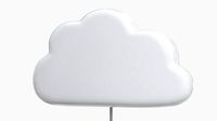 UPPLYST LED wall lamp, cloud white