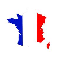 map of France