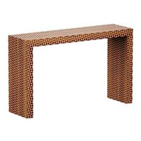 Intarsia Natural Console Table