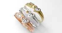 Heart lock ring 3D Model