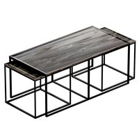 Twilight Marble Nesting Tables Set of Three