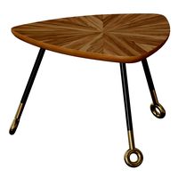Stiles Acacia Triangle Nesting Table