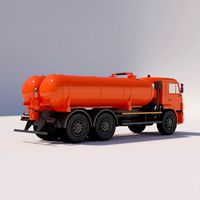 Vacuum machines on chassis KAMAZ-43118