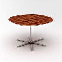 Super Circular Table 6 Star Leg