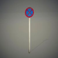 No stopping sign
