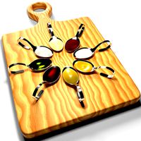 Appetizer sauce spoons