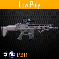 automatic rifle