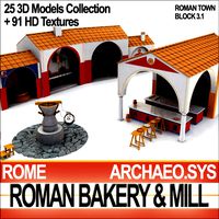 Roman Town Bakery Mill 3.1