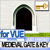 Medieval Gate & Medieval Key