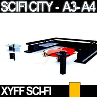 Xyff SciFi City A3 and A4