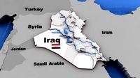 iraq map