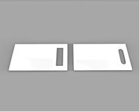 White Chopping Board Set of 2