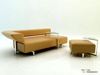 Contemporary recliner sofa