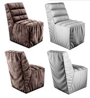 Soft Chair with pleats