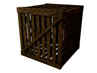 Old Wood Crate