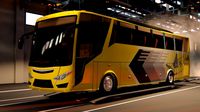 Indonesian Bus Ecoline Rahayu Santosa Free 3D model