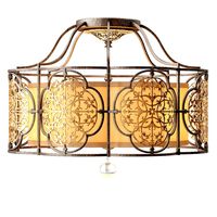 Murray Feiss Marcella 3 Light Indoor Semi Flush Mount