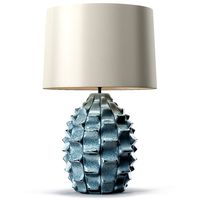 LuxDeco Bayern Table Lamp - Turquoise Base