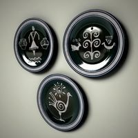 Decorative Ethnic Wall Dishes #5