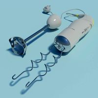 Hand mixer-blender