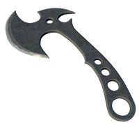 Ax with metal handle