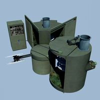 Roto-molding machine