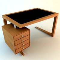 Contemporary Wooden Desk