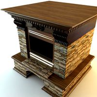 Photorealistic Fireplace