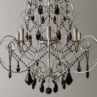 Ornate Beaded Chandelier 2