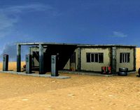Petrol station