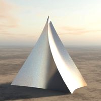 Twisted pyramid