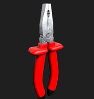Dielectric Pliers PBR low poly