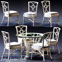 Dolcefarniente ORTENSIA Chair and IRENE Table