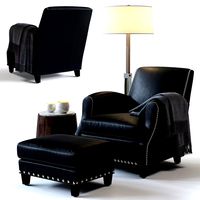 C&B Metropole Leather Chair