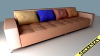 Modern Sofa Pastel Colors