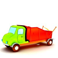 Truck Cartoon Heavy