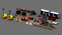 Post Apocalyptic Props Pack