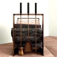 Fireplace tools set