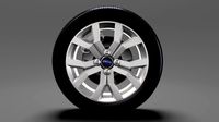 Subaru Justy RS wheel 2017