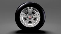 Fiat Qubo wheel 2017