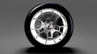 Dodge Challenger GT AWD 2017 wheel