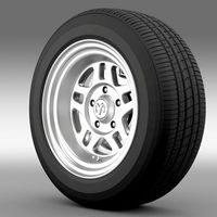 Dodge Challenger Mopar wheel