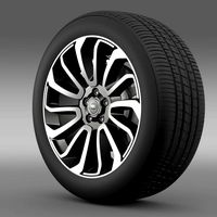 RangeRover V8 wheel