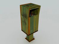Trash can industrial