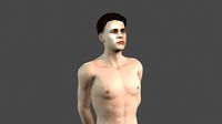Beautiful man -Rigged and animated for Unreal Engine
